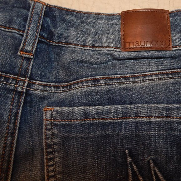 Ladies Maurices Denim Jeans - Size 4 Reg - Regular Straight Leg - Picture 4 of 8